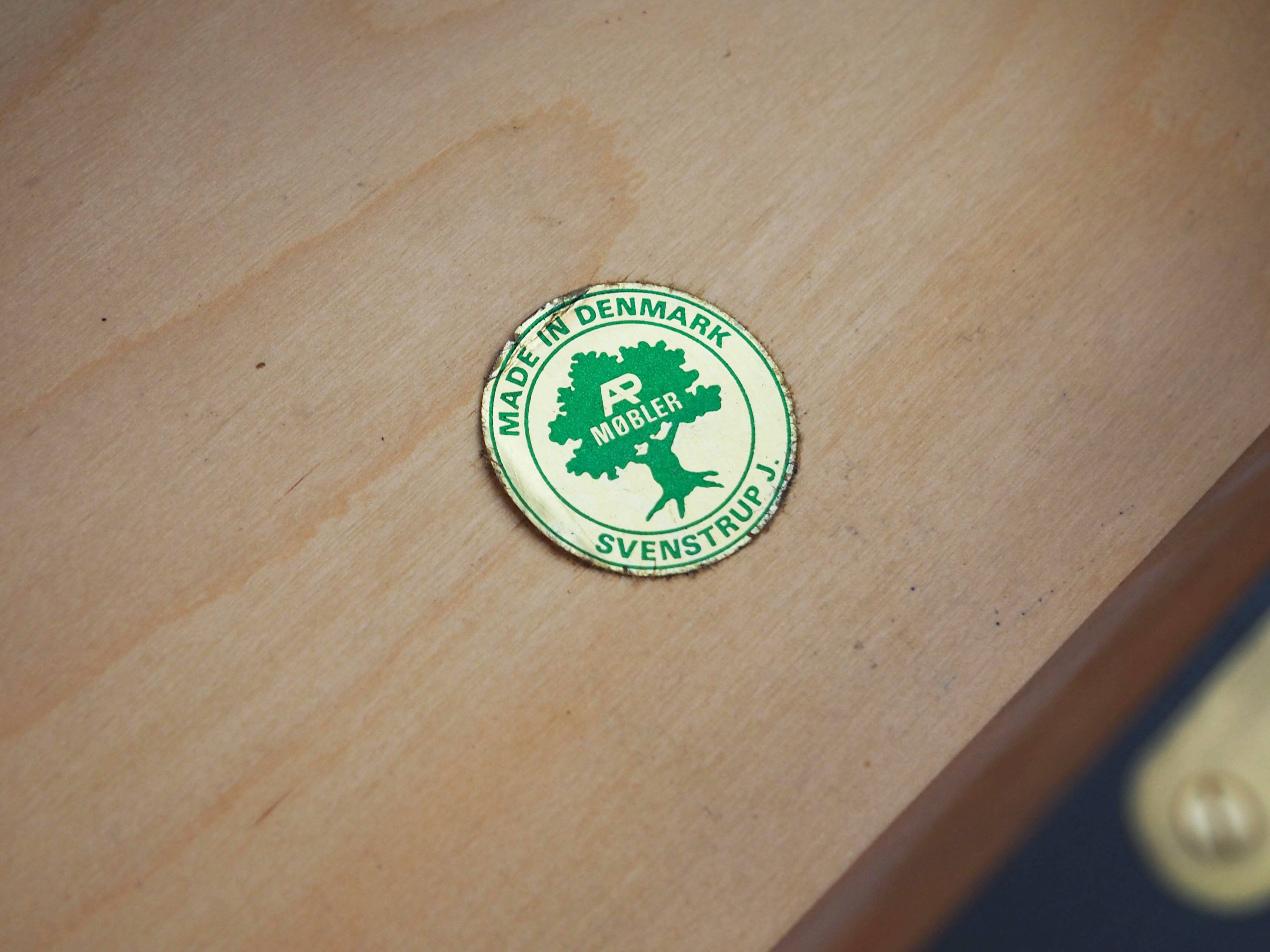 Teak desk, Danish design, 1970s, manufacturer: A.P. Møbler Svenstrup
