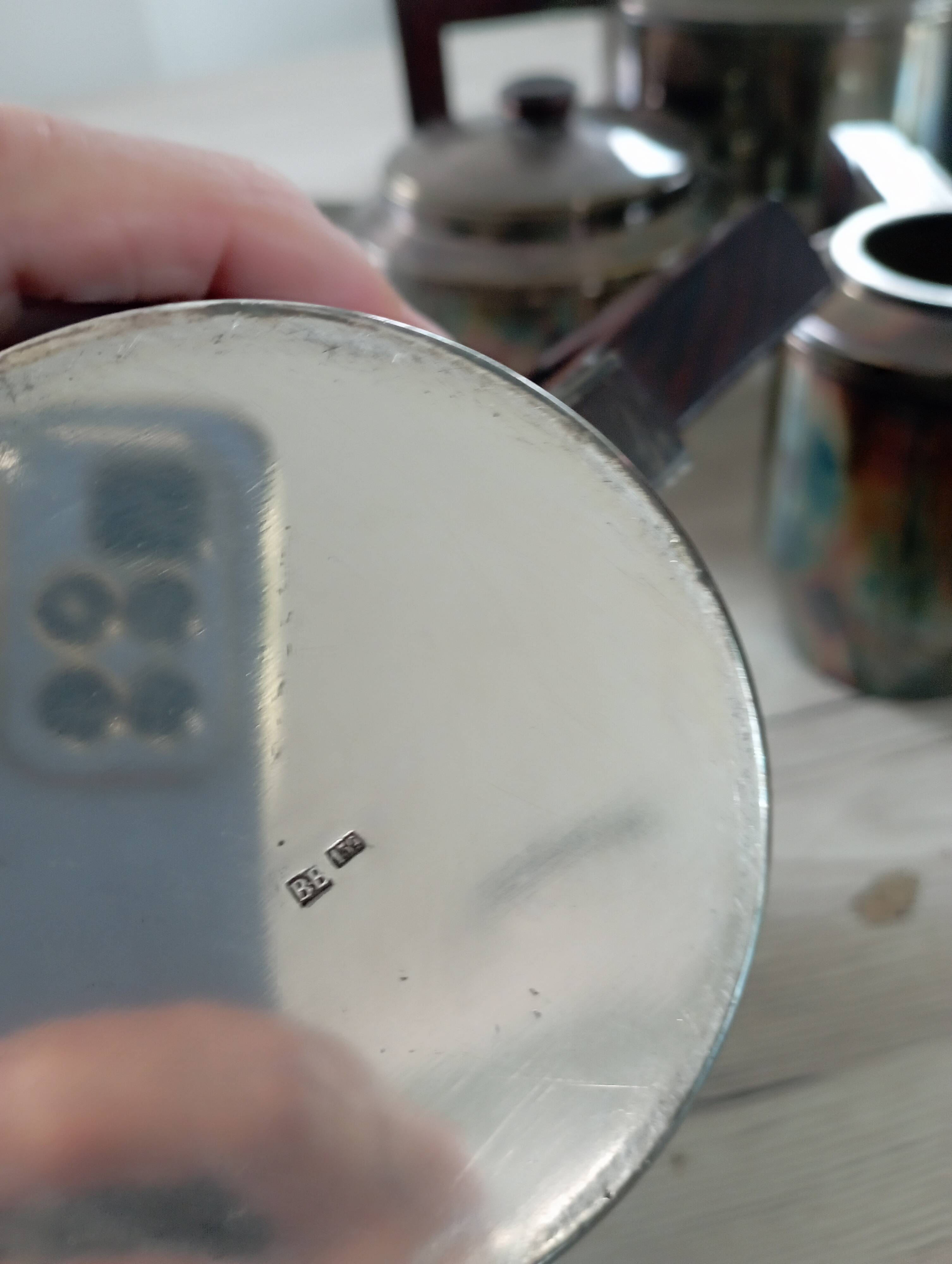 Art Deco tea service, 4 pieces