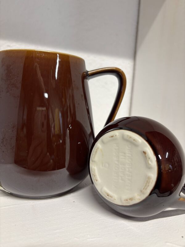 Service thé/café villeroy et boch - marron