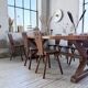 Mountain furniture set with table and 8 chairs Malmvall.