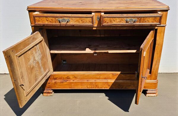 Buffet deux corps en merisier