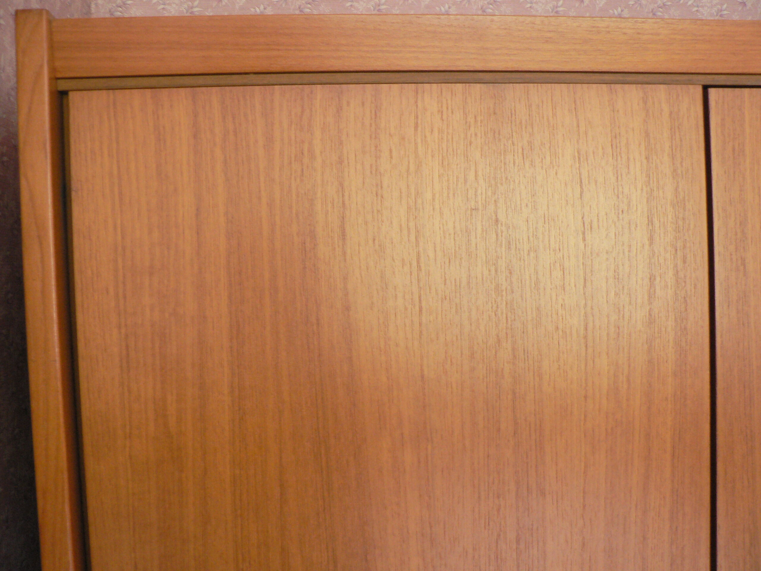 Vintage teak wardrobe