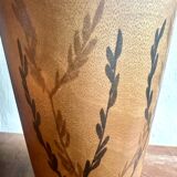 Paire de vases en bois
