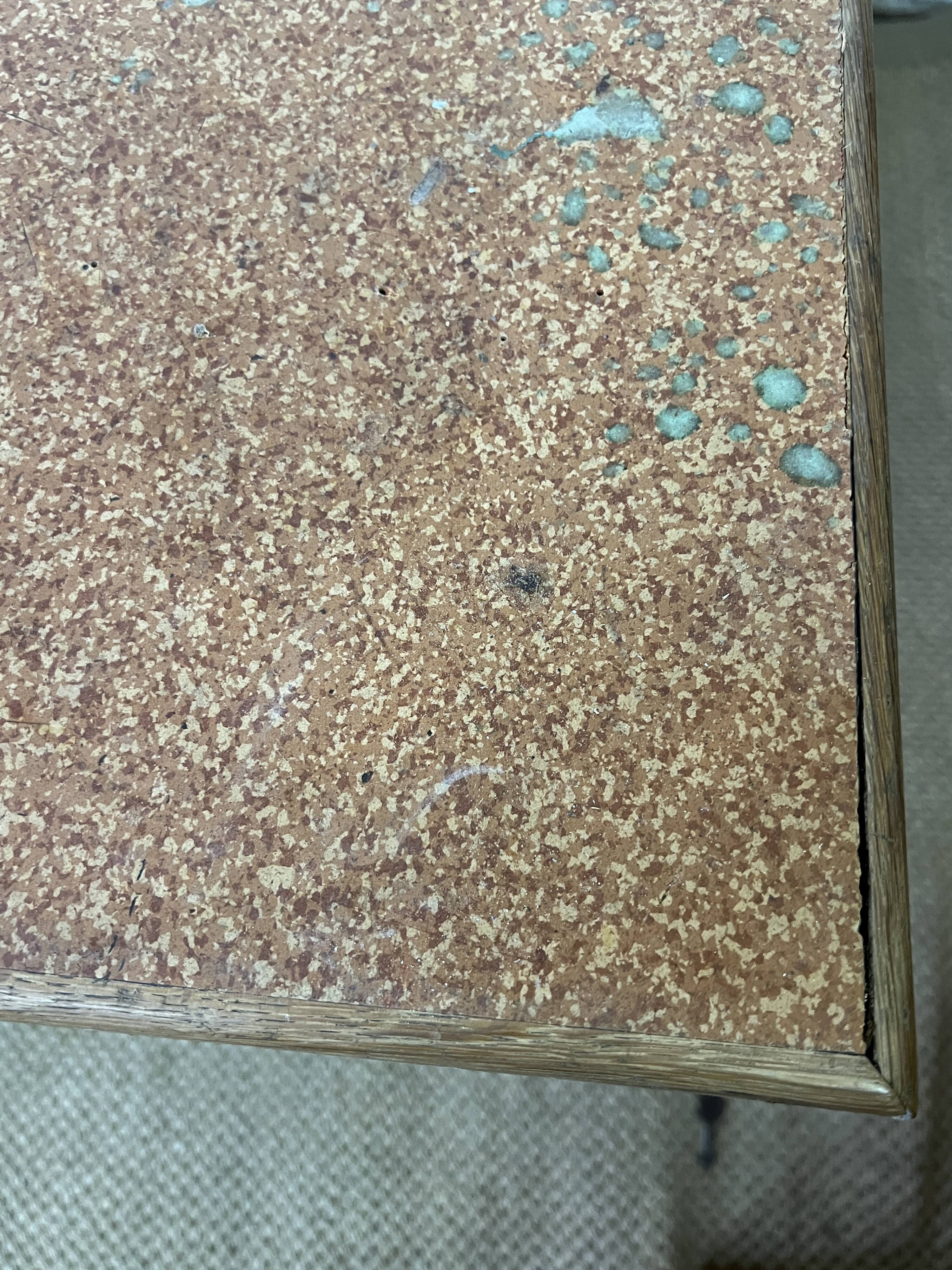 Vintage farm table 3 drawers