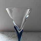 Service of 5 tulip cups