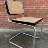 Cesca design chair b32 model black and chrome