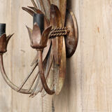 Wall lamp, sheaf of wheat