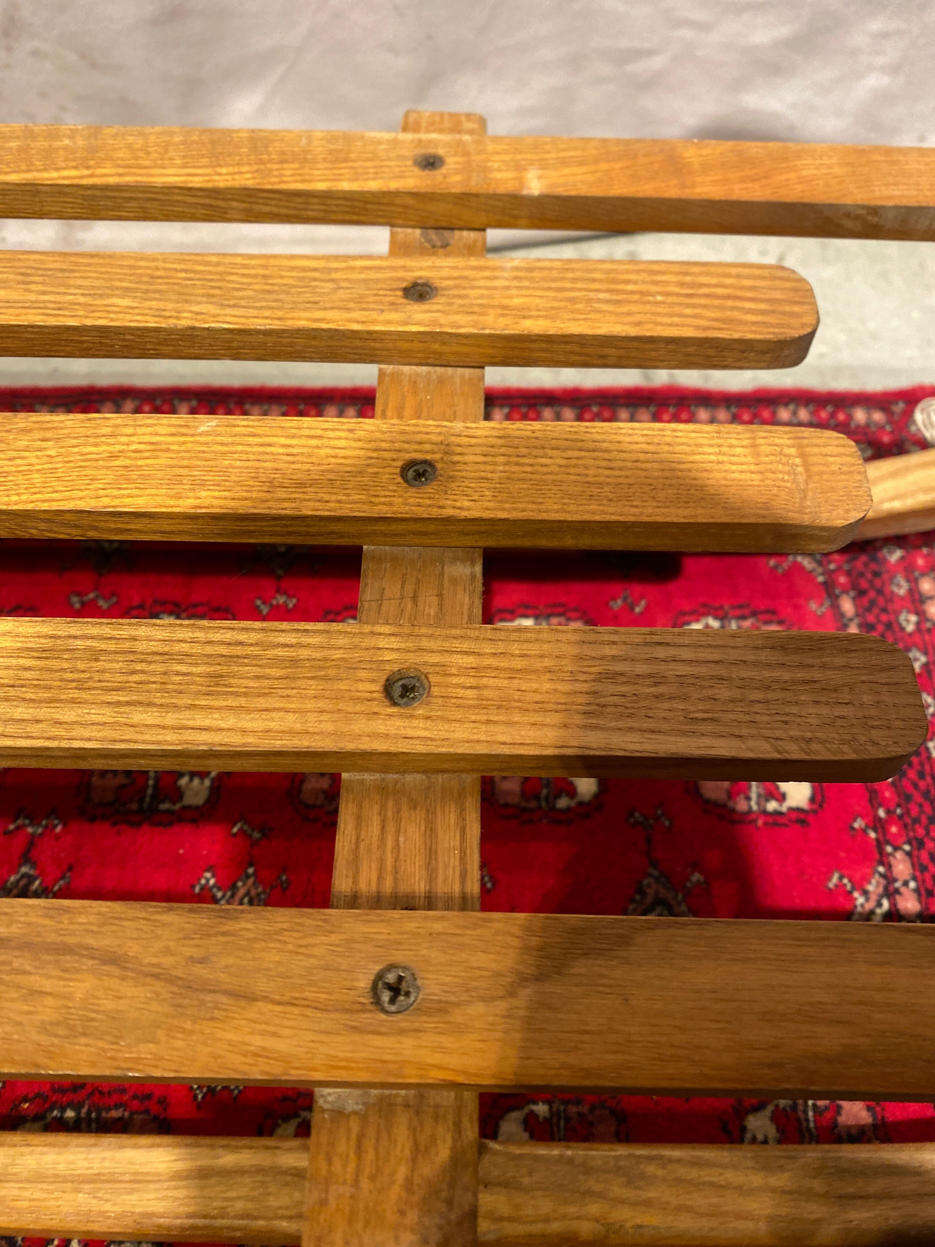 Antique wooden sledge