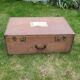 Large suitcase / wooden trunk - old