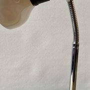 Vintage Massive white and black desk lamp - 1970s