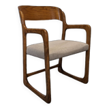 Baumann sled chair from the 60s/70s