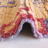 Modern Orange Berber Rug - 250 X 150 cm