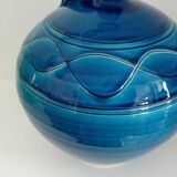 Enamelled jug artisanal pottery