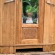 Parisian art deco wardrobe solid raw oak 1930