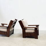 Brutalist lounge chairs