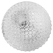 Vintage Glass Wall or Ceiling Light, 1970s