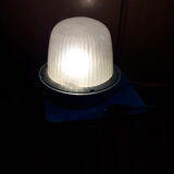 Holophane bedside lamp with vintage pear switch