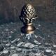 Antique luminaire glass and bronze house lucien gau