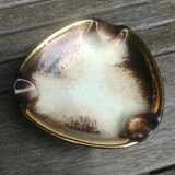 Cendrier/vide poche en céramique vernissée vintage années 60