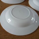 3 Digoin Sarreguemines soup plates