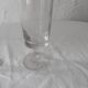 3 old bubbled glasses large model early XXth
