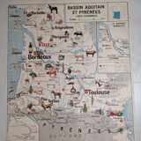 Old school poster mdi 60s west coast