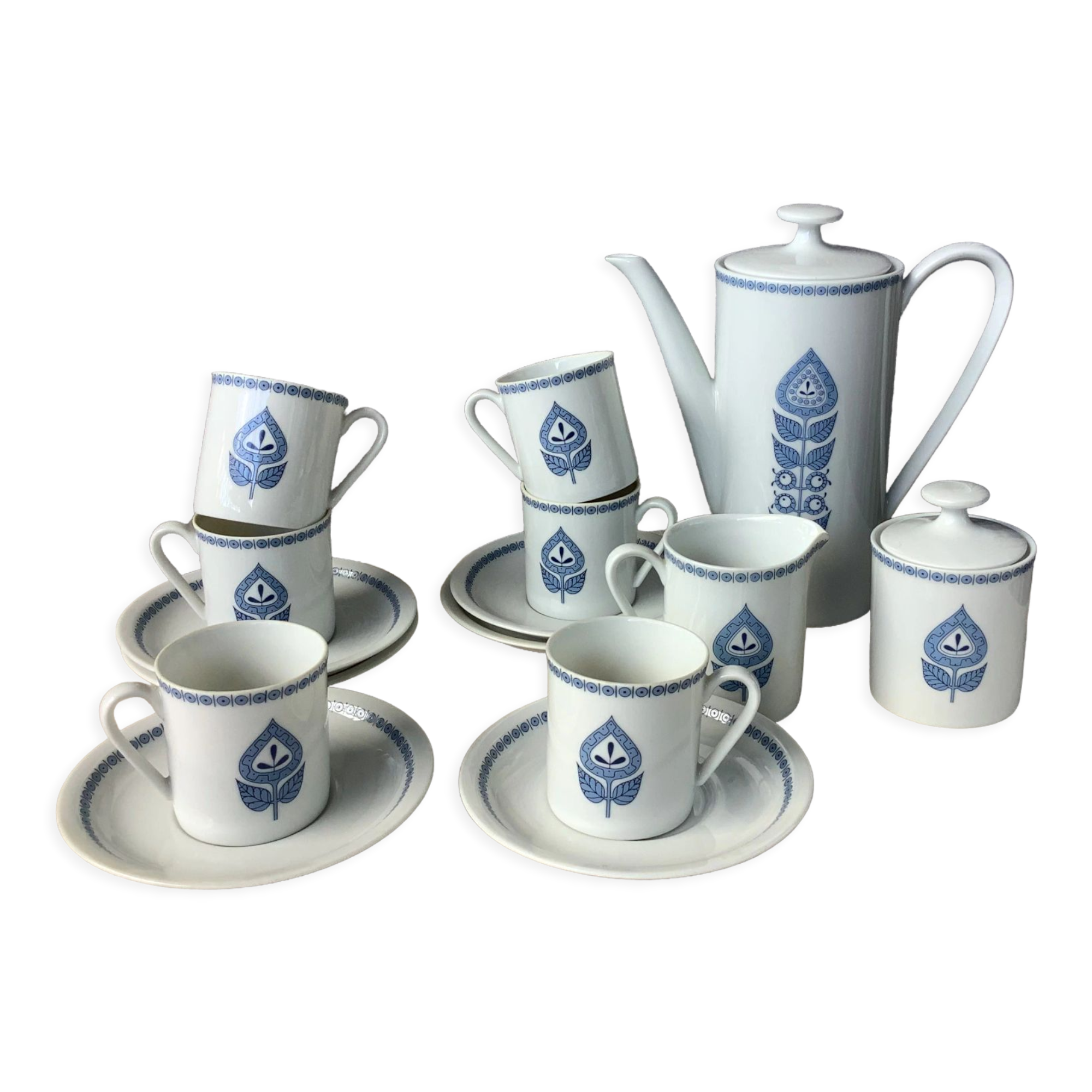 Arzberg Germany coffee service - mid century 60s