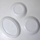 3 old FB Digoin earthenware dishes