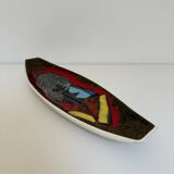 Vintage Italian ceramic pocket tray