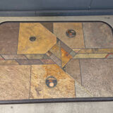 Paul Kingma attributed coffee table, 1980s