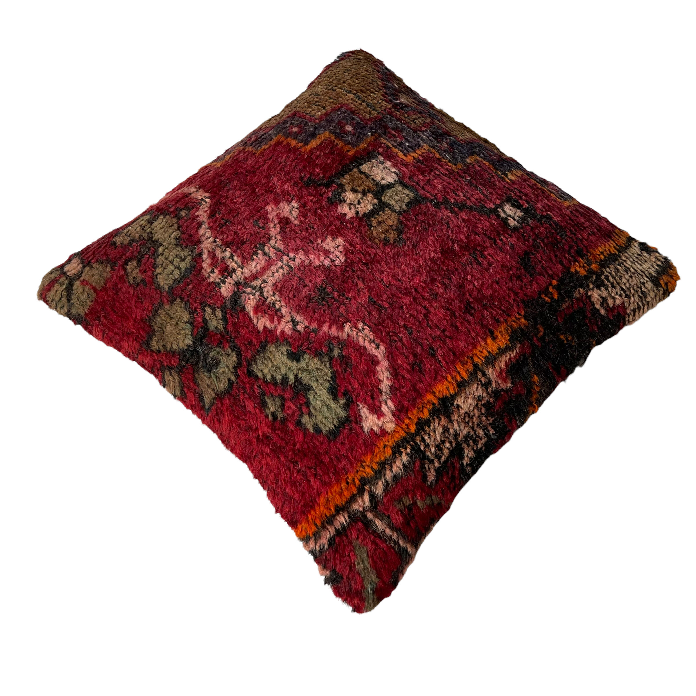 Vintage turkish cushion cover, 45 x 45 cm