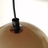 Brown Staff pendant light model 5593 made in Germany vintage 1970