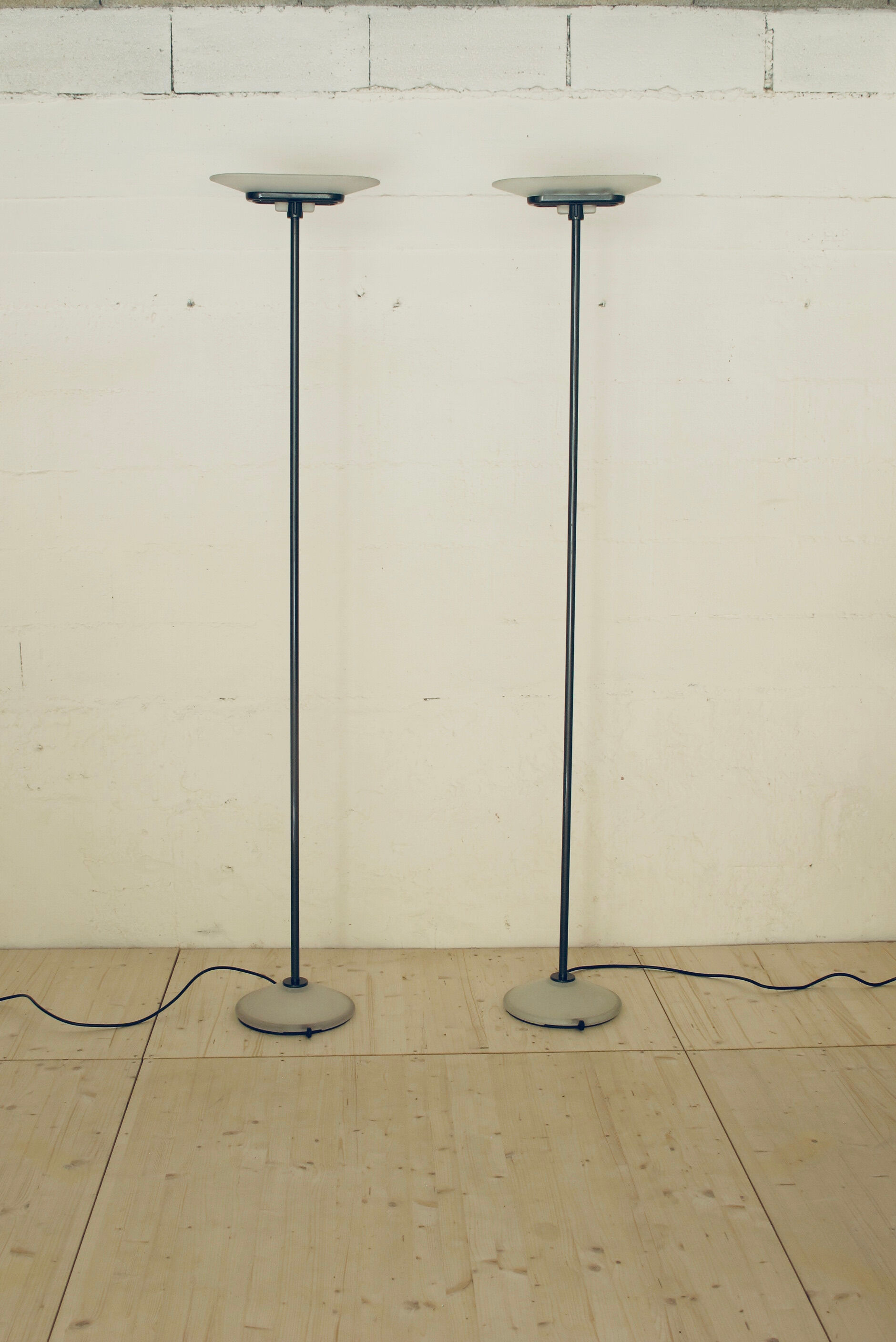Pair of floor lamp "Jill" for Arteluce Italy
