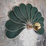 Peacock wall lamp