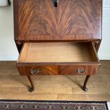 20th century sloping desk in mahogany