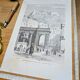 Castel Sant'Elmo, Naples. Printed in 1861.