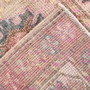 Shades of Pink Turkish Hallway Runner Rug, 78x360 Cm