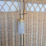 Baladeuse en verre taillé des années 60 - Lumière d'appoint (2 disponibles)