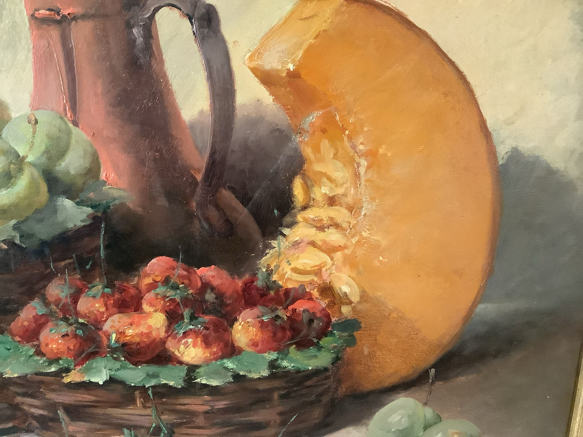 Peinture Nature morte signée LEROY
