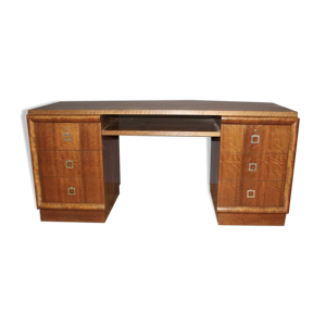 bureau art déco en noyer
