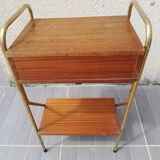 Side table, vintage bedside table