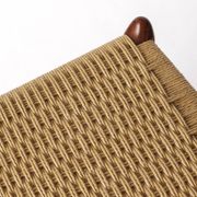 Rare Niels Otto Møller Ottoman Model 78a – Danish Teak & Danish Cord, 1960s
