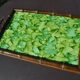 Plateau en bois imitation bambou