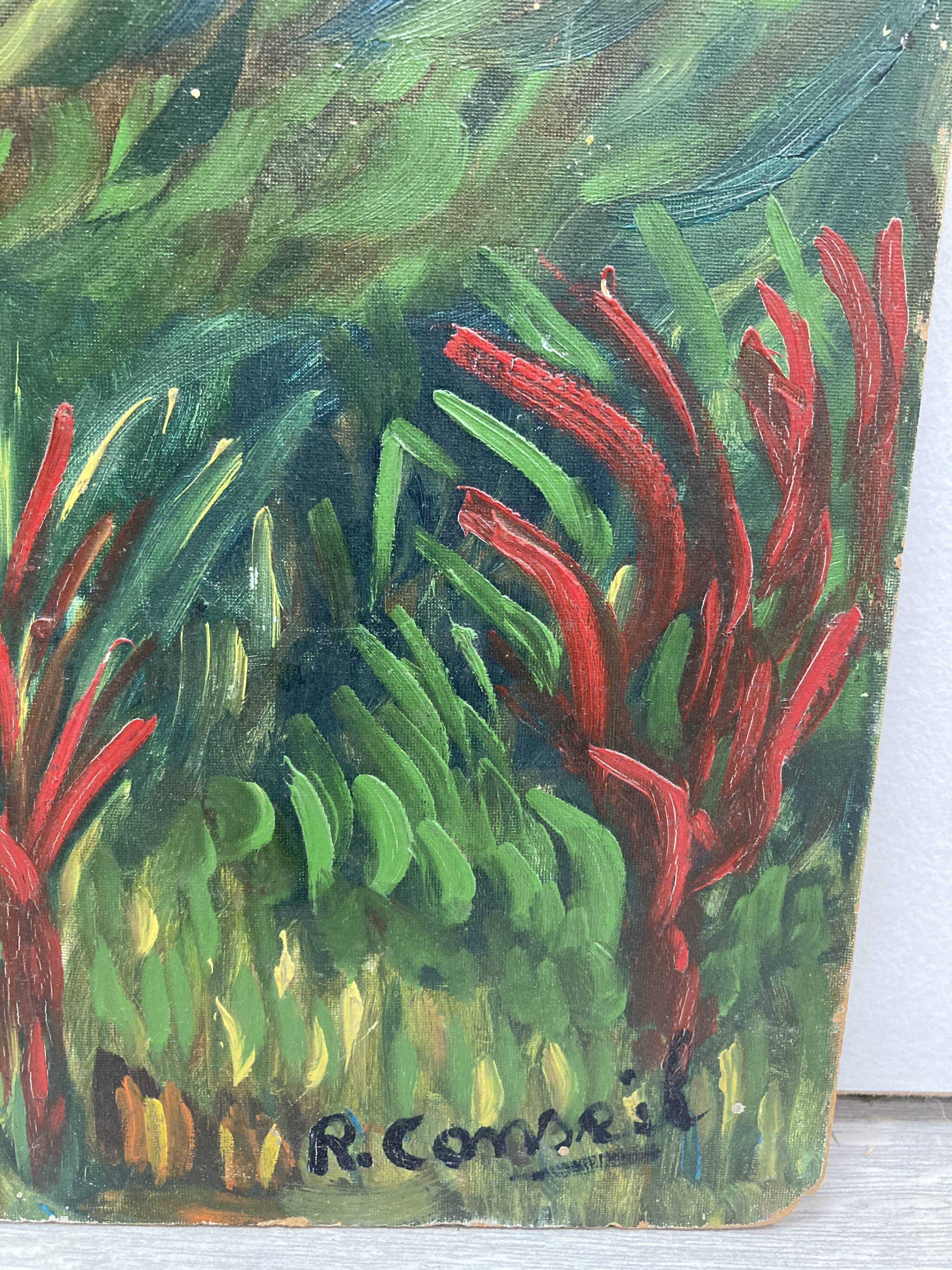 Landscape oil on panel