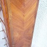 Louis XV style chest of drawers in precious wood veneer.