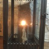 Wood and iron photophore lantern