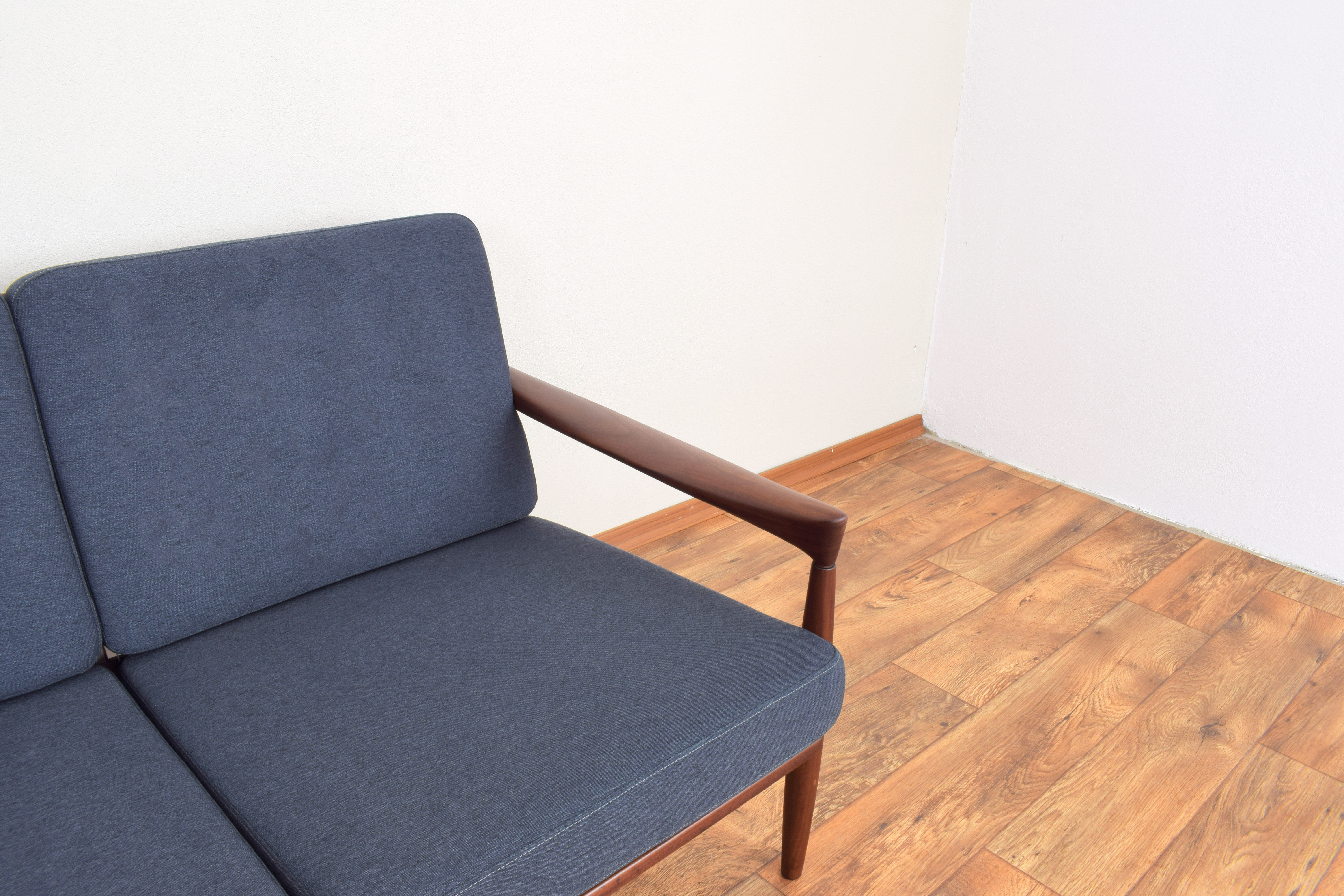 Mid-Century Teak Kolding Sofa by Erik Wørts for Ikea, 1960s.