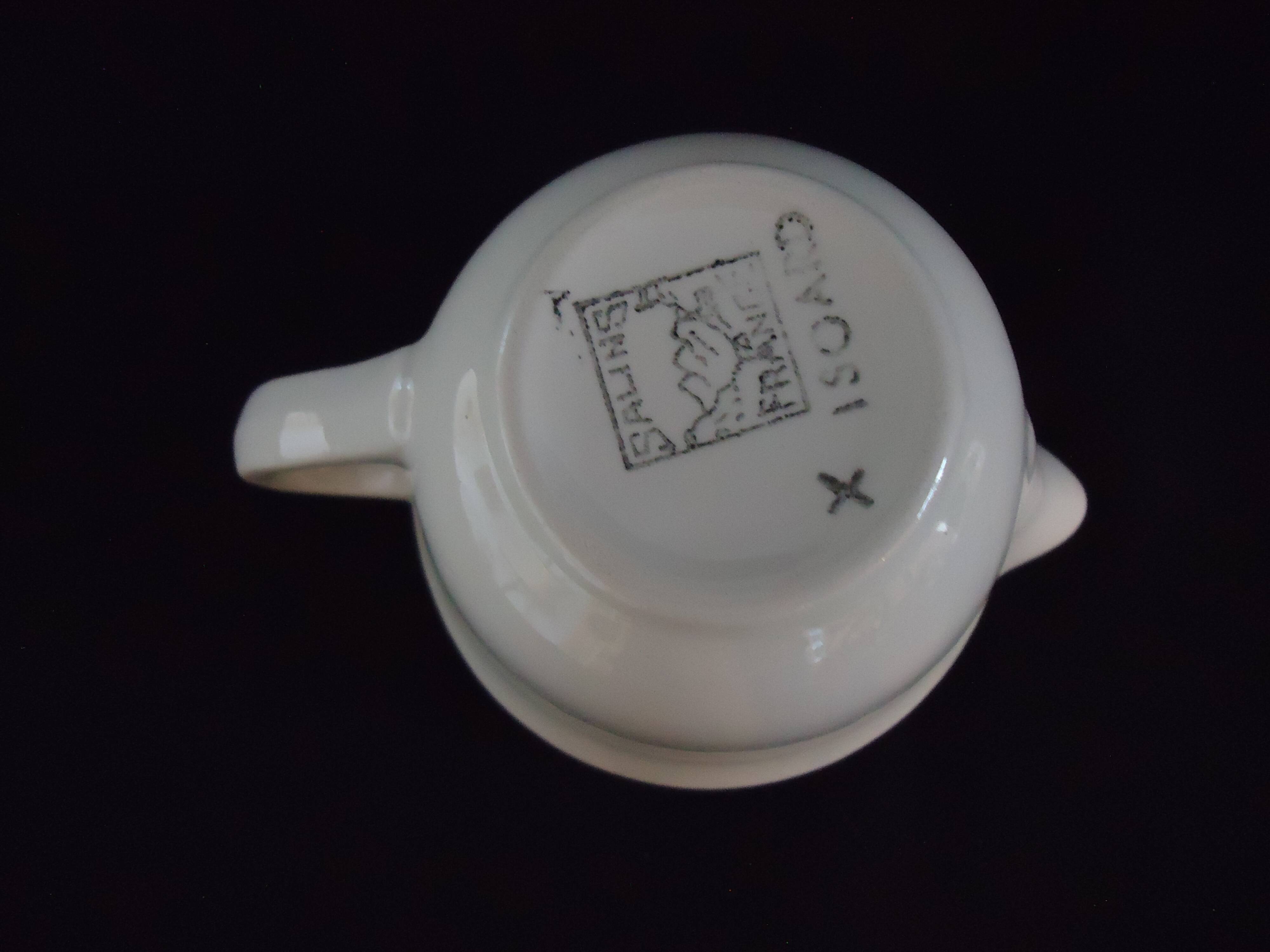 Pot à lait porcelaine de salains modèle isoard