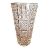 Large crystal vase