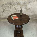 Vintage side table in solid wood